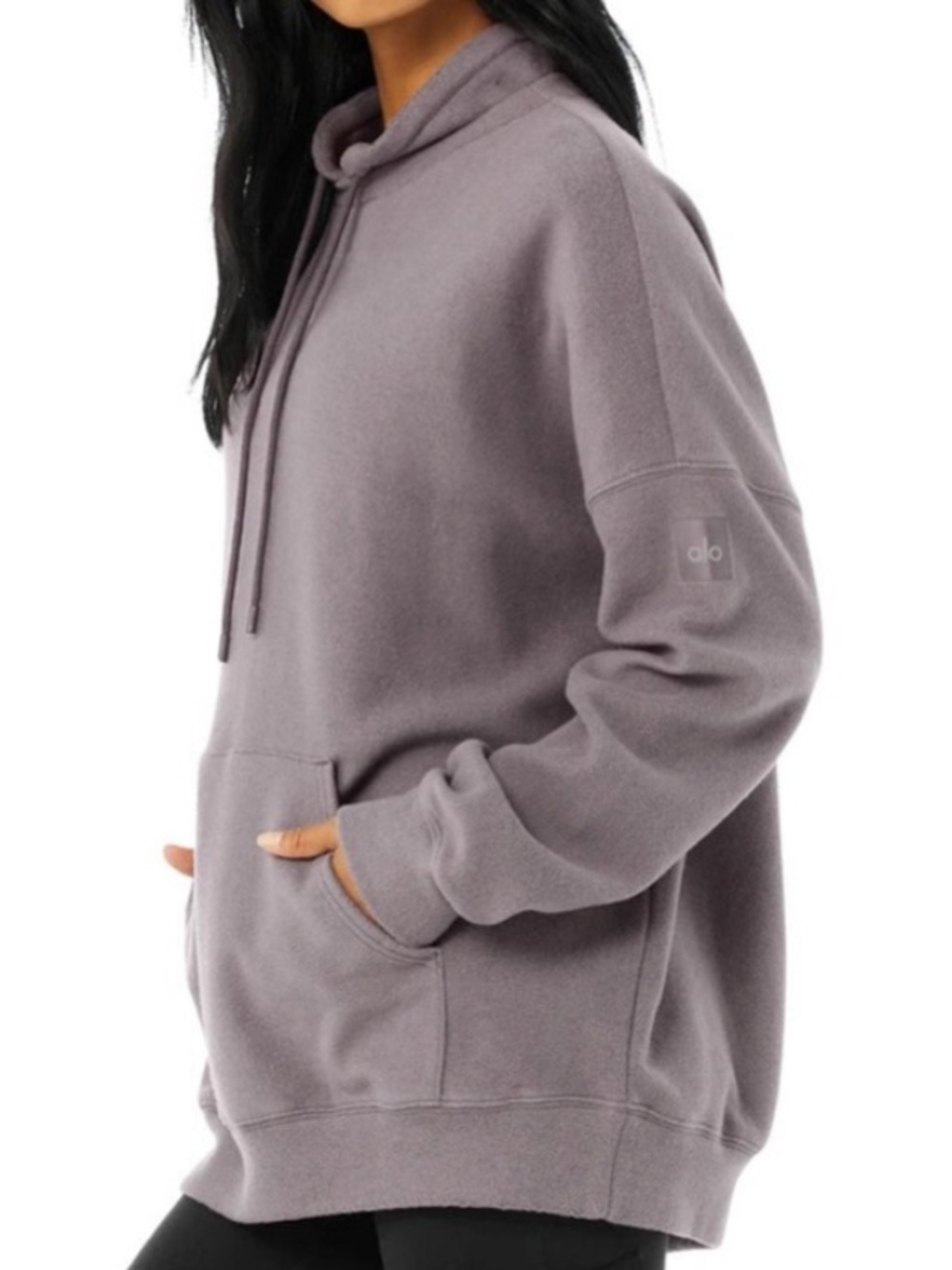 ALO Yoga  purple dust Pullover size xs